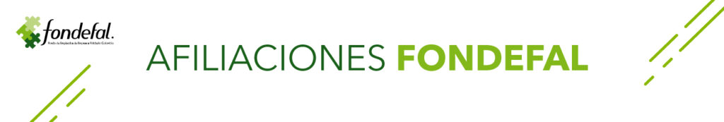 Afiliaciones FONDEFAL